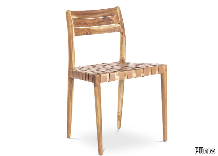 LEN - Teak chair open back _ Pilma