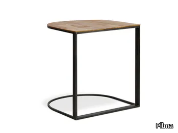 CUTE - Steel and wood side table _ Pilma