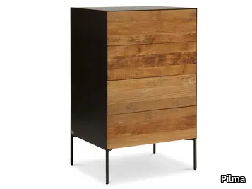 FUSION - Teak chest of drawers _ Pilma