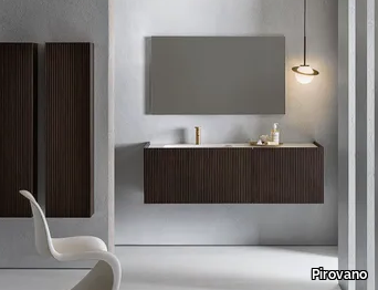 MILLENNIUM XL 108 - Vanity unit with drawers and integrated washbasin _ Pirovano