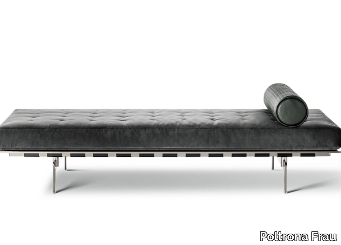 CLAYTON - Tufted upholstered bench _ Poltrona Frau