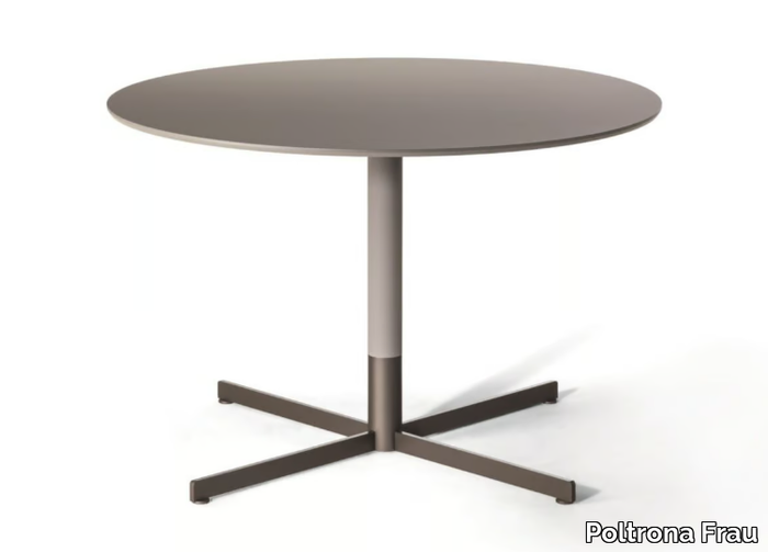 BOB BISTROT - Round Fenix-NTM® coffee table _ Poltrona Frau