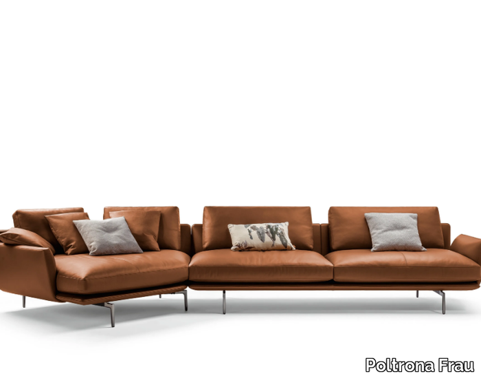 GET BACK - 3 seater leather sofa _ Poltrona Frau