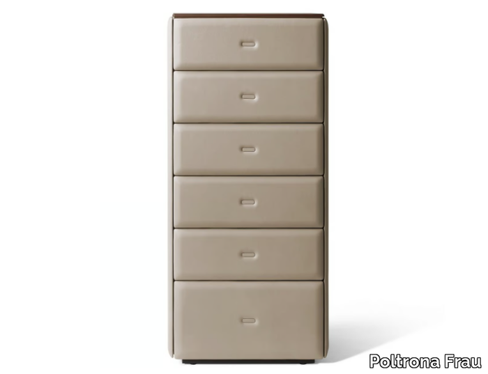 MOONDANCE - Leather chest of drawers _ Poltrona Frau