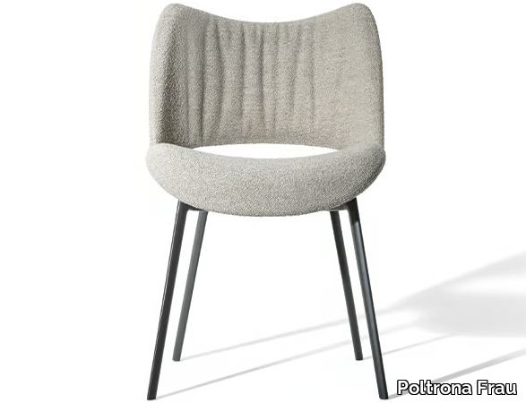 NICE - Upholstered fabric chair _ Poltrona Frau