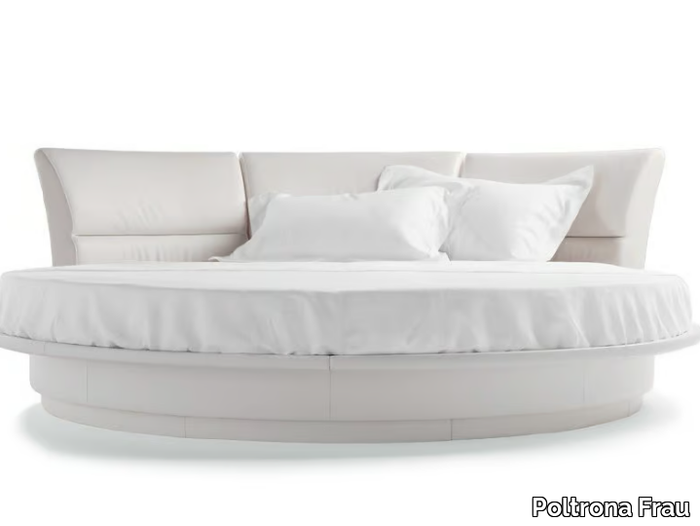 LULLABY DUE - Round double bed _ Poltrona Frau