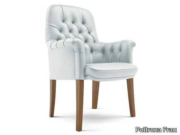 OXFORD - Tufted leather chair _ Poltrona Frau