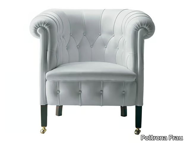 FUMOIR - Tufted armchair _ Poltrona Frau