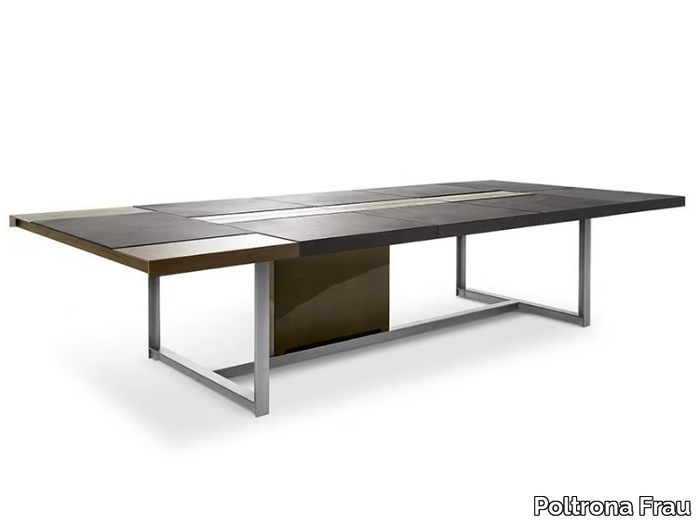 JOBS - Rectangular meeting table _ Poltrona Frau