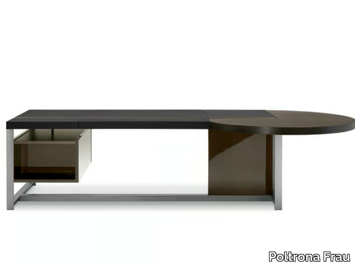 JOBS 5580725 - Executive desk with shelves _ Poltrona Frau