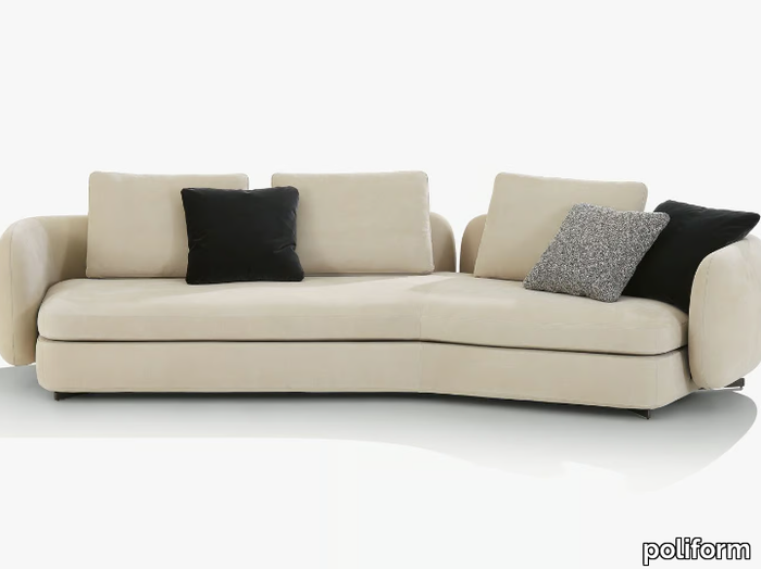 SAINT-GERMAIN - Nabuk sofa _ Poliform