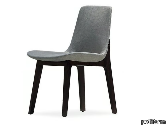 VENTURA - Upholstered fabric chair _ Poliform