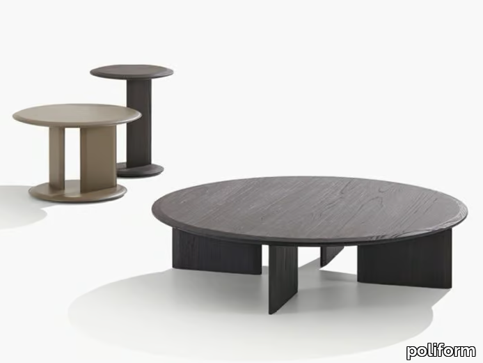 MUSH - Round coffee table _ Poliform