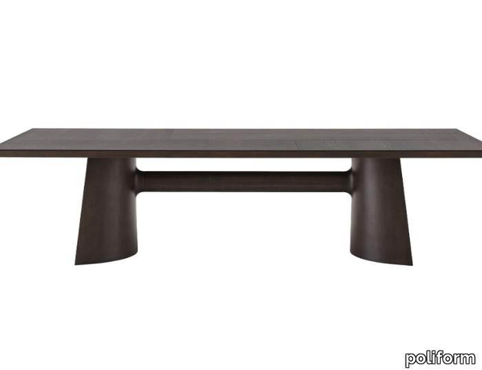 KENSINGTON - Rectangular wooden table _ Poliform