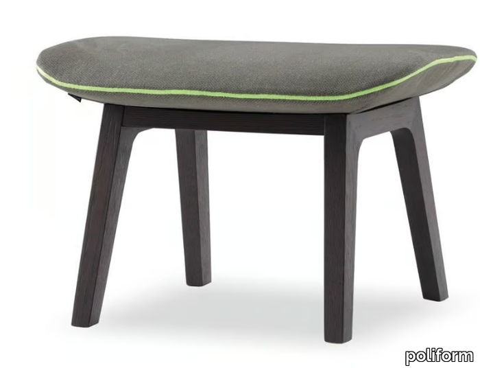 VENTURA LOUNGE - Fabric footstool _ Poliform