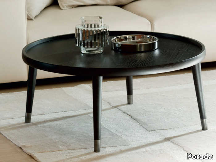 BIGNÈ - Low solid wood coffee table for living room _ Porada