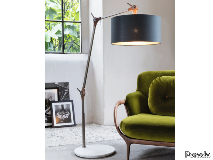 GARY SMALL - Reading adjustable floor lamp _ Porada