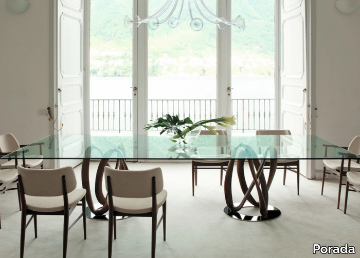 INFINITY - Rectangular crystal table _ Porada