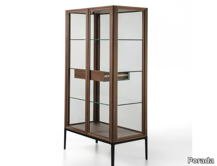 ATSUKO - Wood and glass display cabinet _ Porada