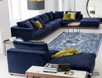 KIRK - Corner sectional fabric sofa _ Porada