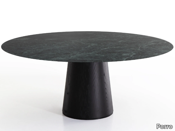 MATERIC - Round dining table _ Porro