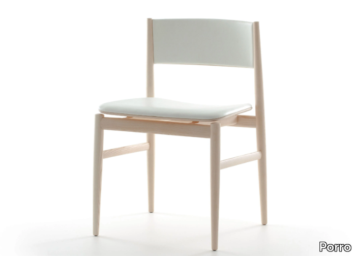 NEVE - Design upholstered ash chair _ Porro