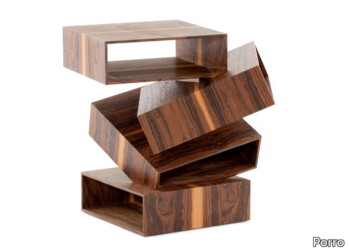 BALANCING BOXES - Solid wood coffee table _ Porro