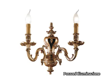 ASHFORD 090/A2 - French gold wall light _ Possoni Illuminazione