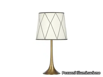 EPOQUE 555/LP - Brass table lamp _ Possoni Illuminazione