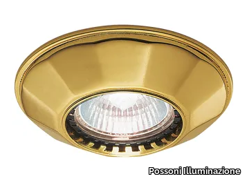 GIO' DL7800 - Gold plated down light _ Possoni Illuminazione