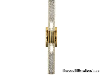 CRYSTAL TUBE 3020/A2 - LED crystal wall lamp _ Possoni Illuminazione