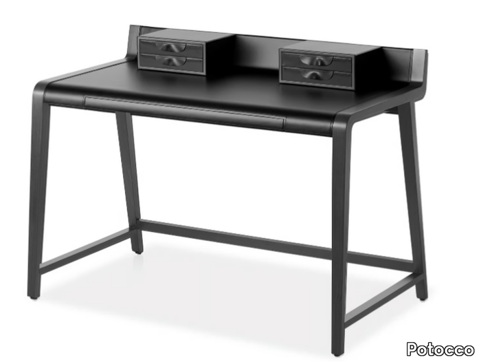 LINUS 730/SCR - Beech secretary desk _ Potocco