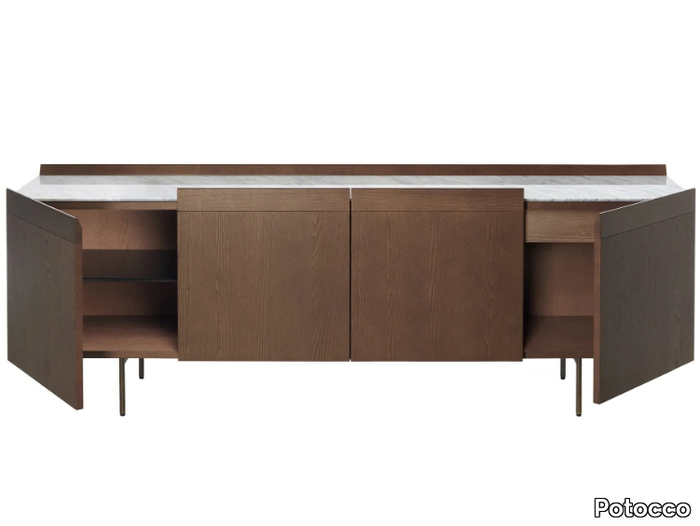 AVANT 884/MB1 - Ash sideboard with doors _ Potocco