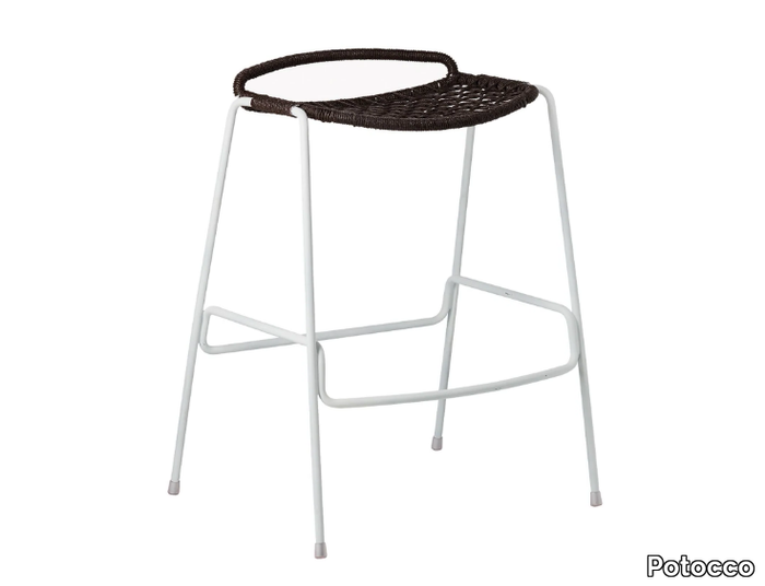 EGAO 037/A - Stool with footrest _ Potocco