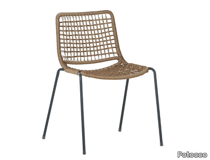 EGAO 037 - Steel chair _ Potocco