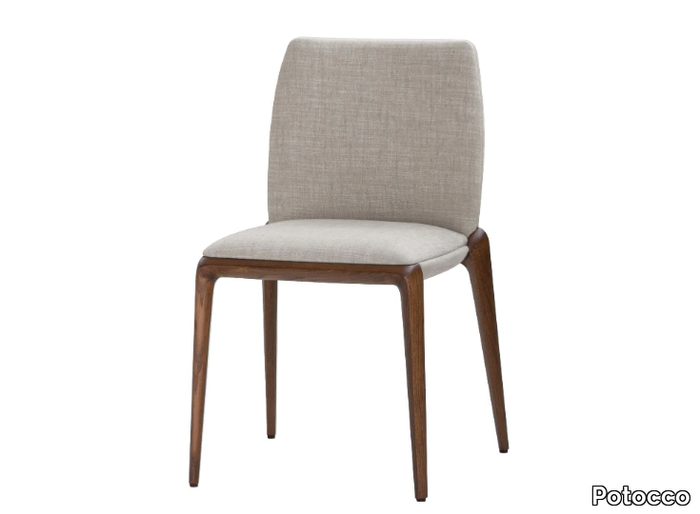 HIRU 947 - Upholstered fabric chair _ Potocco