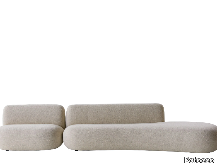 JADE 953/D - Modular fabric sofa _ Potocco