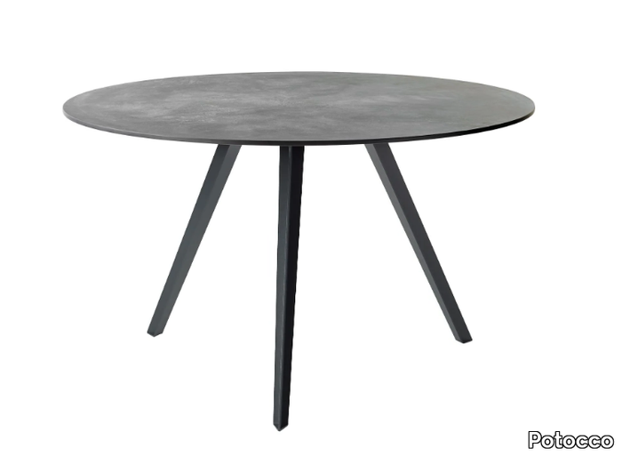 KATANA 026/TC3-OUT - Round garden table _ Potocco