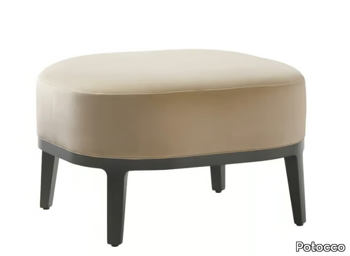 SPRING 841/S - Upholstered fabric footstool _ Potocco