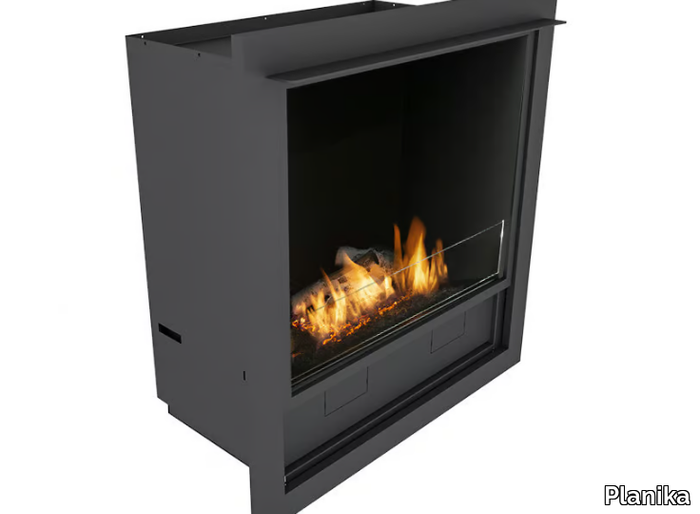 L-FIRE IN CASING - Bioethanol Fireplace insert _ Planika