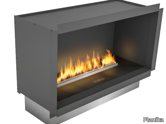 PRIMEFIRE IN CASING - Wall-mounted built-in bioethanol fireplace _ Planika