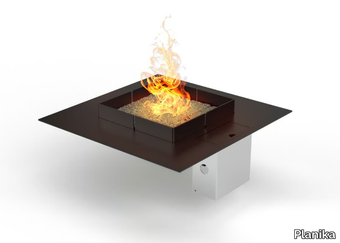 MICO BURNER 500 - Outdoor central gas fireplace _ Planika