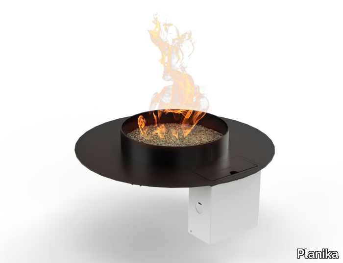 STELLA BURNER 500 - Outdoor central gas fireplace _ Planika