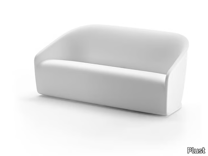 SETTEMBRE - 2 seater polyethylene sofa _ Plust