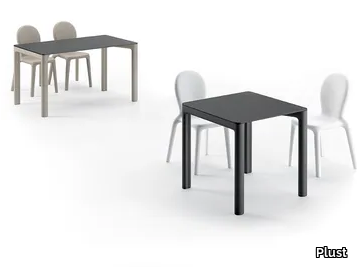 CHLOÈ - Contemporary style plastic dining table _ Plust