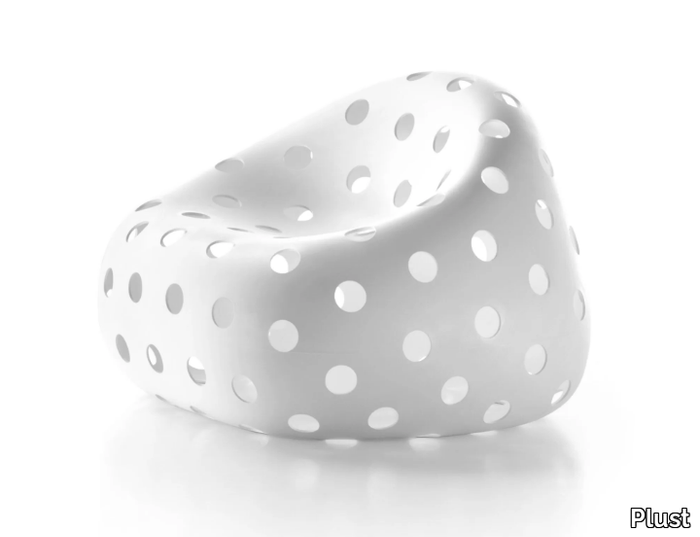 AIRBALL - Polyethylene easy chair _ Plust