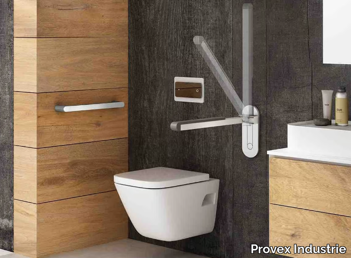 500 - Aluminium toilet grab bar _ Provex Industrie