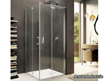 LOOK FREE LE-2 - Corner glass shower cabin _ Provex Industrie