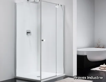 COMBI CT + CW - Corner glass shower cabin _ Provex Industrie