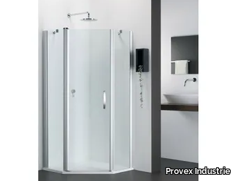 VARIO FV - Corner glass shower cabin _ Provex Industrie